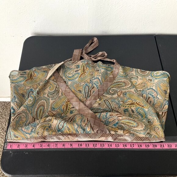 Lane Bryant Top Woman 18 Halter Paisley Baby Doll Fairy Flowy Festival Y2K‎ Look - Picture 11 of 12